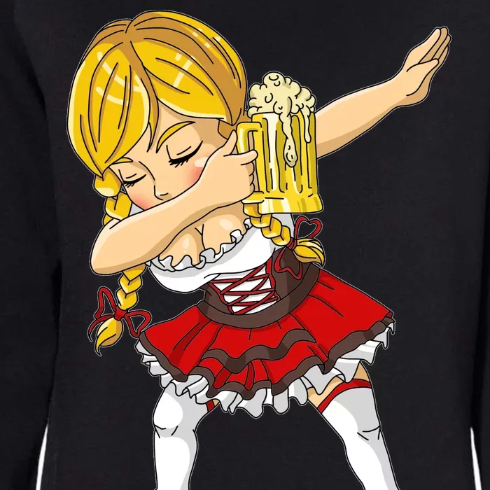 Dabbing German Girl Oktoberfest Womens California Wash Sweatshirt