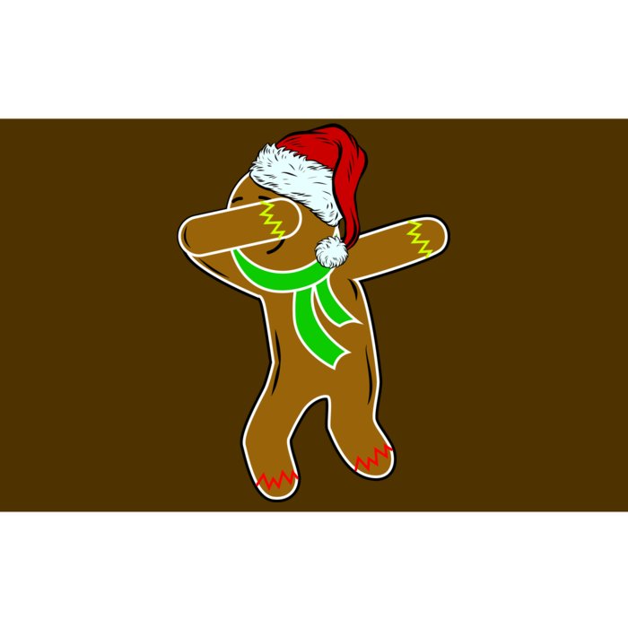 Dabbing Gingerbread Man Bumper Sticker