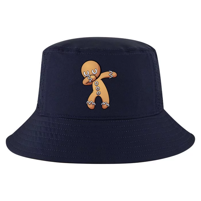 Dabbing Gingerbread Man Christmas Cool Comfort Performance Bucket Hat