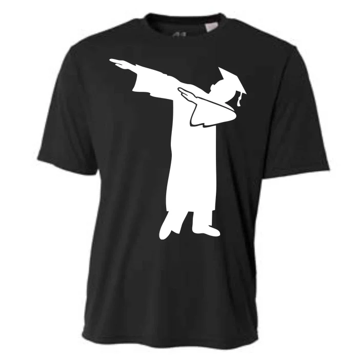 Dabbing Graduate Funny Graduation Cooling Performance Crew T-Shirt