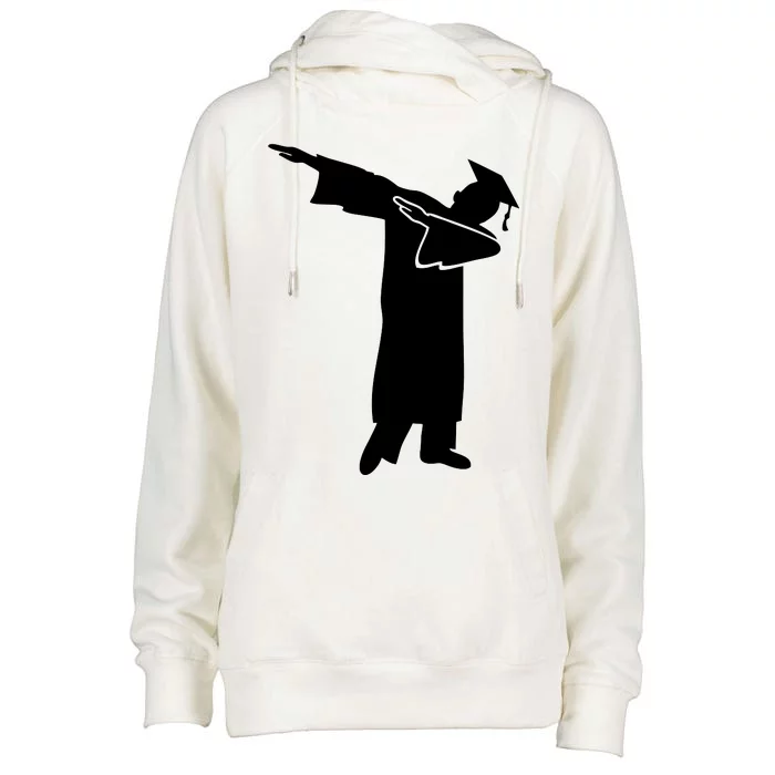 Dabbing Graduate Funny Graduation Womens Funnel Neck Pullover Hood