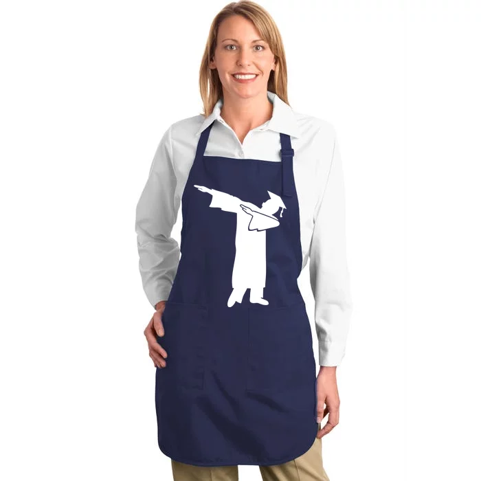 Dabbing Graduate Funny Graduation Full-Length Apron With Pocket