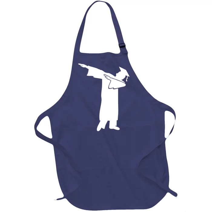 Dabbing Graduate Funny Graduation Full-Length Apron With Pocket