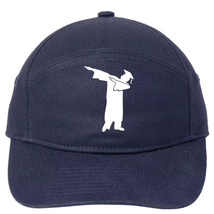 Dabbing Graduate Funny Graduation 7-Panel Snapback Hat