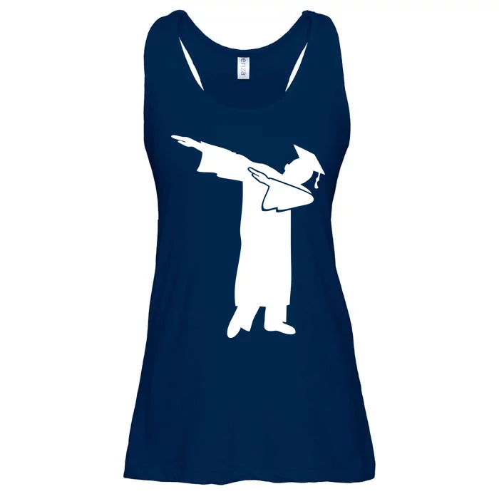 Dabbing Graduate Funny Graduation Ladies Essential Flowy Tank