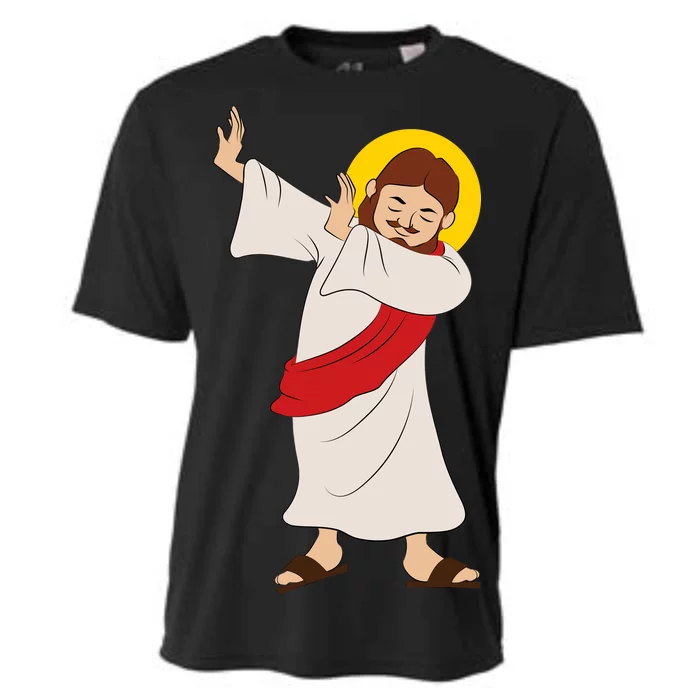 Dabbing Jesus Cooling Performance Crew T-Shirt