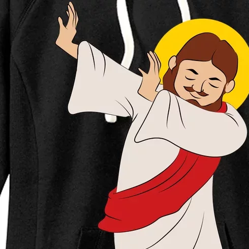 Dabbing Jesus Women's Fleece Hoodie