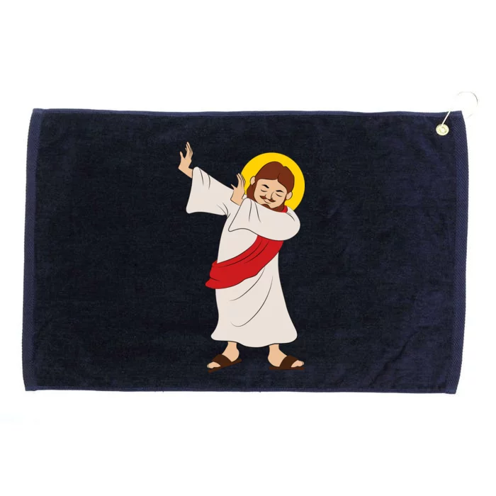 Dabbing Jesus Grommeted Golf Towel