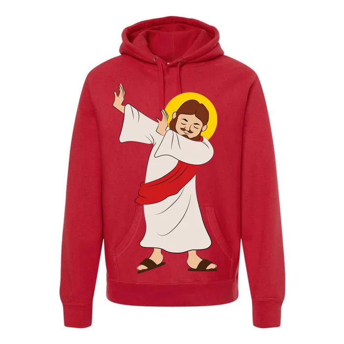 Dabbing Jesus Premium Hoodie