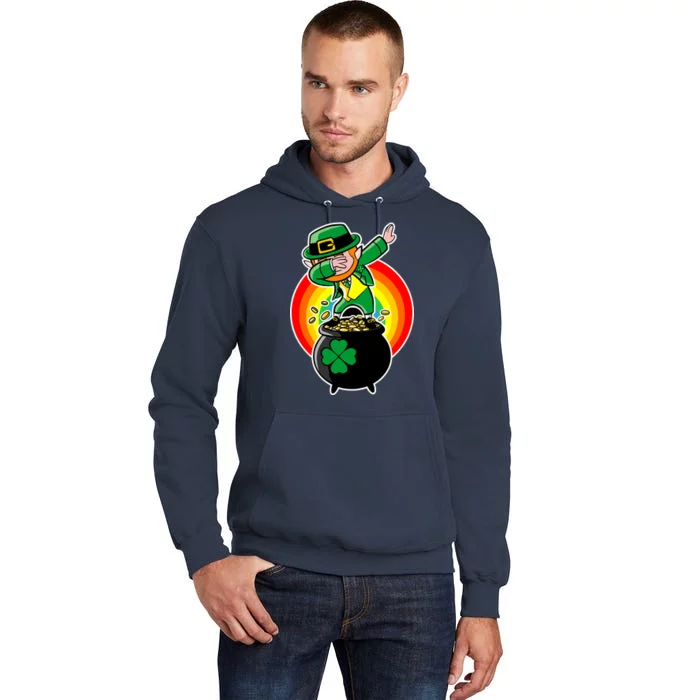 Dabbing Leprechaun Funny Irish Dab St. Patrick's Day Tall Hoodie