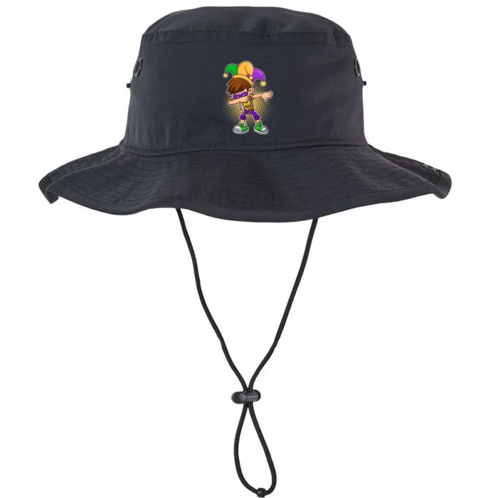 Dabbing Mardi Gras Jester Legacy Cool Fit Booney Bucket Hat