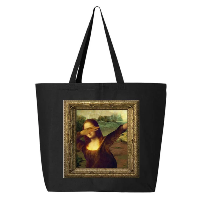 Dabbing Mona Lisa 25L Jumbo Tote