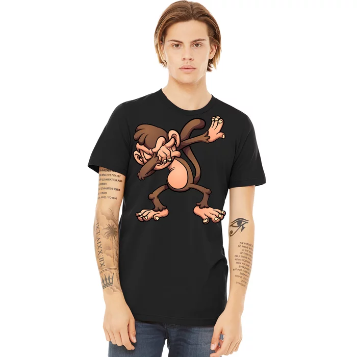 Dabbing Monkey Premium T-Shirt