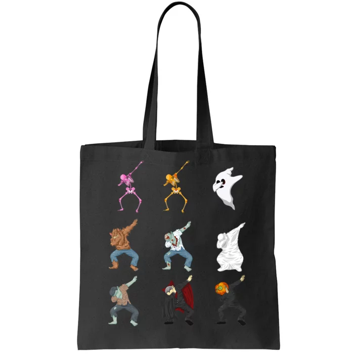 Dabbing Monsters Tote Bag