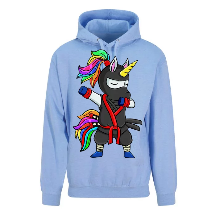 Dabbing ninja unicorn Unisex Surf Hoodie