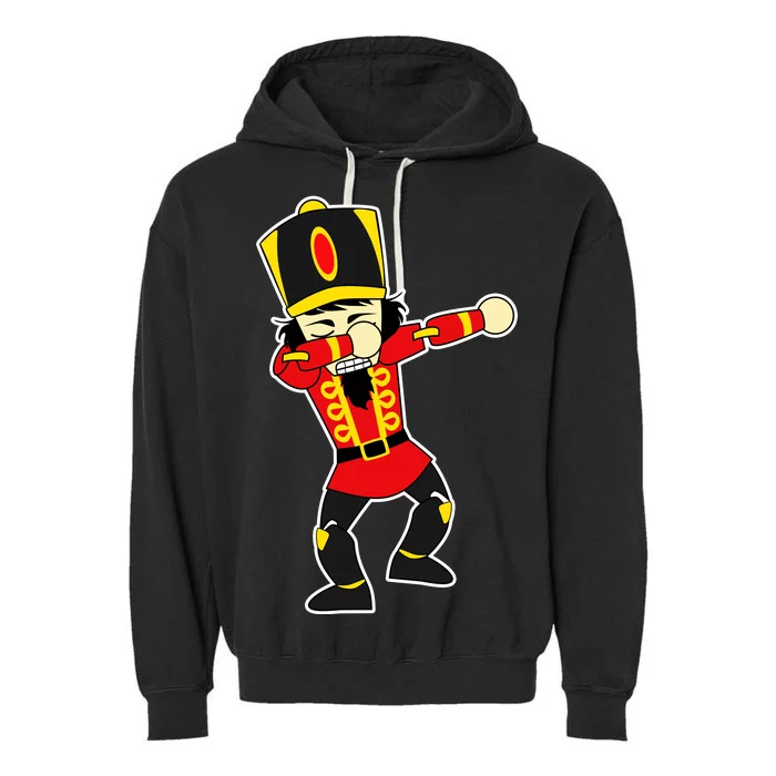 Dabbing Nutcracker Garment-Dyed Fleece Hoodie