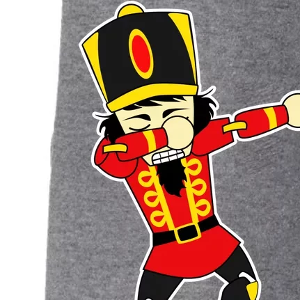 Dabbing Nutcracker Doggie 3-End Fleece Hoodie