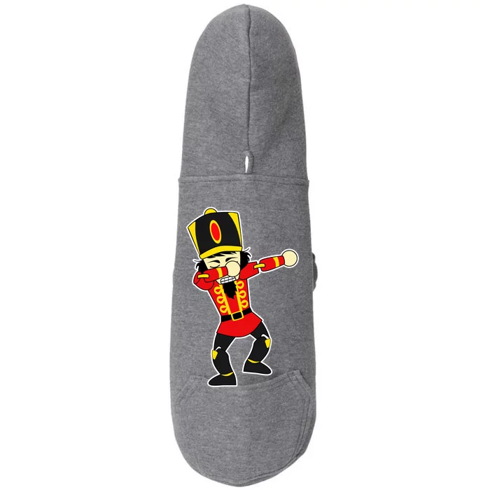 Dabbing Nutcracker Doggie 3-End Fleece Hoodie