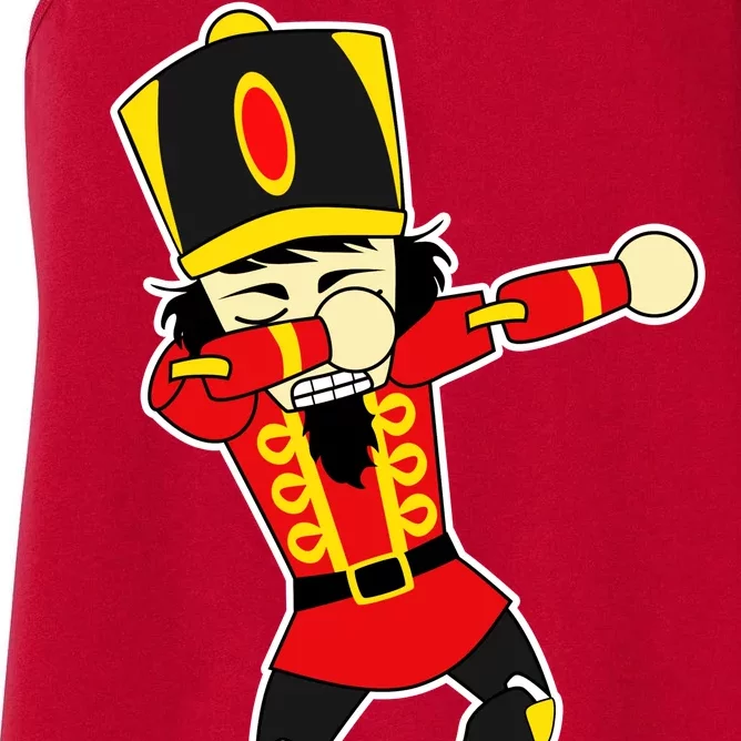 Dabbing Nutcracker Women's Racerback Tank