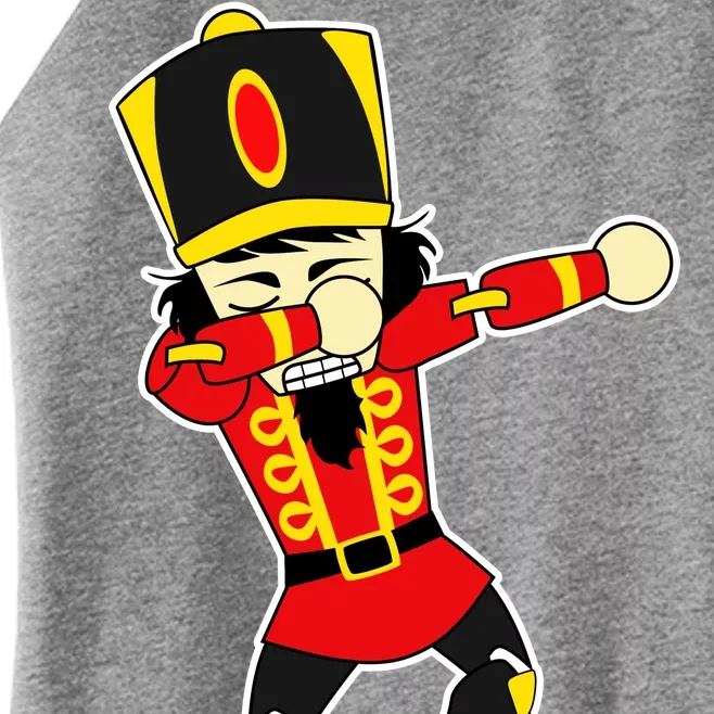 Dabbing Nutcracker Women’s Perfect Tri Rocker Tank