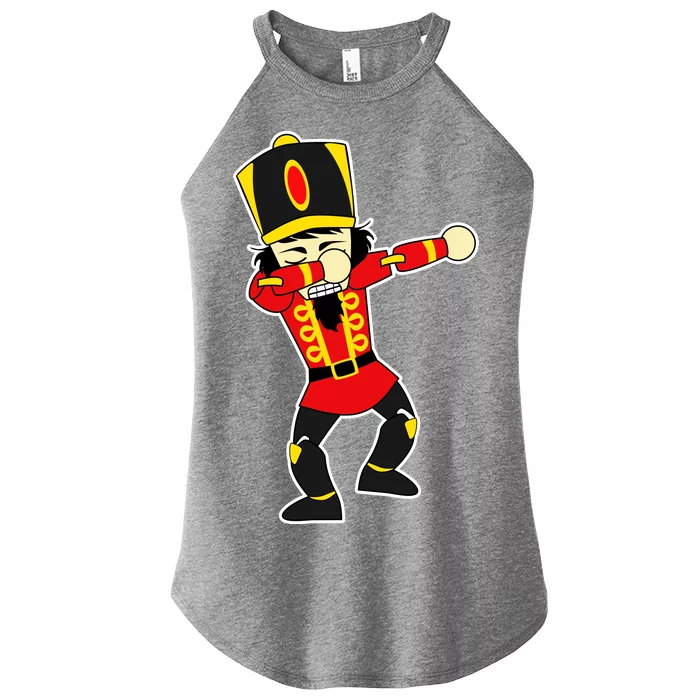 Dabbing Nutcracker Women’s Perfect Tri Rocker Tank