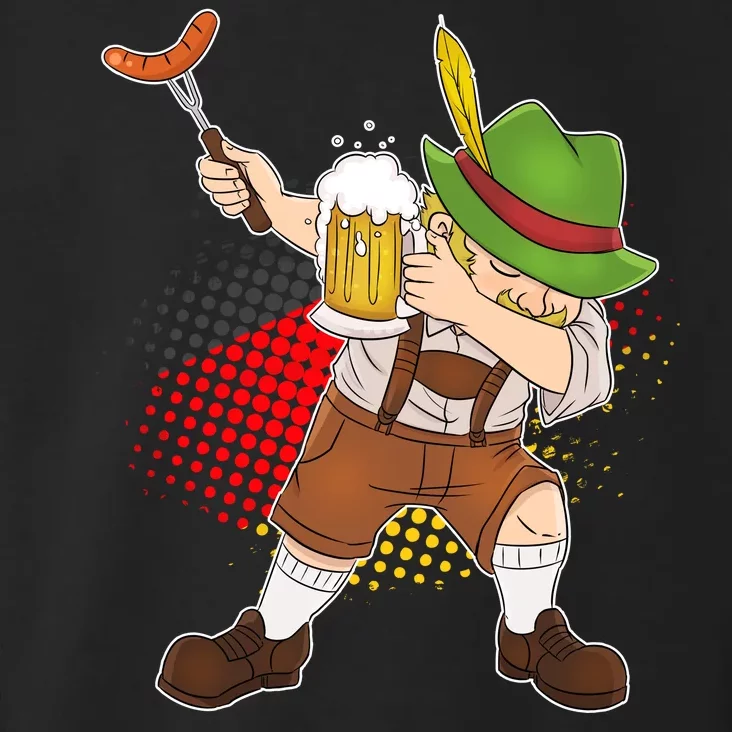 Dabbing Oktoberfest Guy Toddler Hoodie