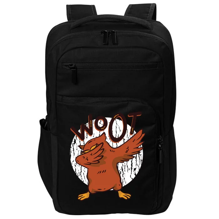 Dabbing Owl Woot Impact Tech Backpack