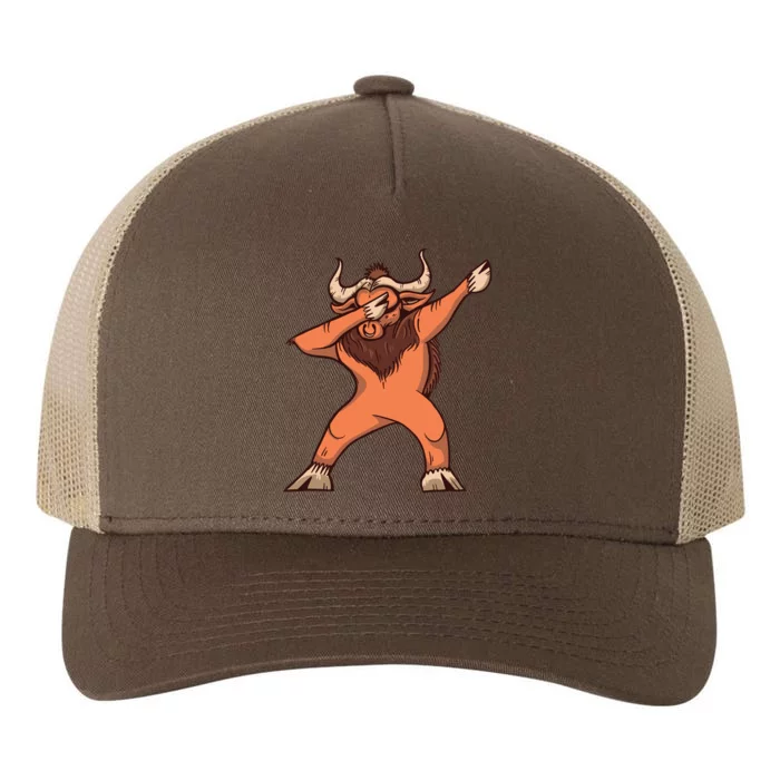 Dabbing Ox Yupoong Adult 5-Panel Trucker Hat