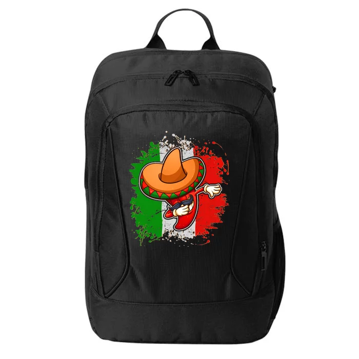 Dabbing Pepper Cinco de Mayo City Backpack