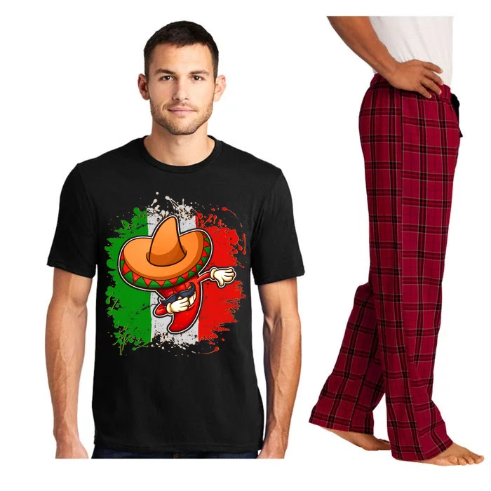 Dabbing Pepper Cinco de Mayo Pajama Set