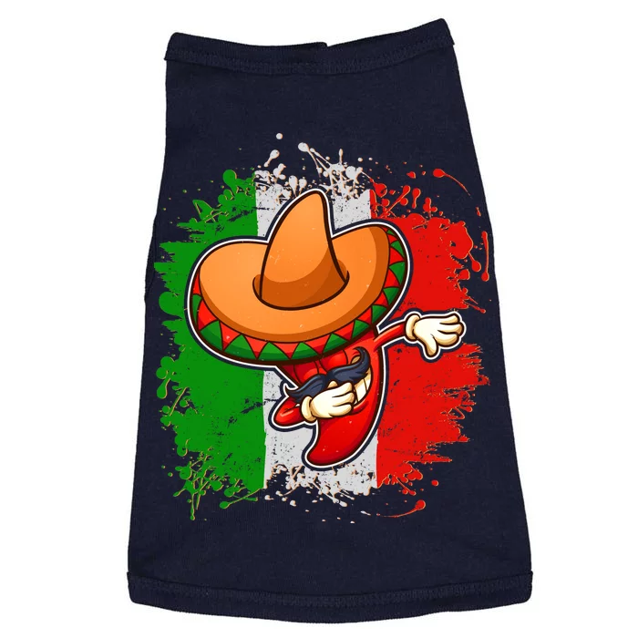 Dabbing Pepper Cinco de Mayo Doggie Tank