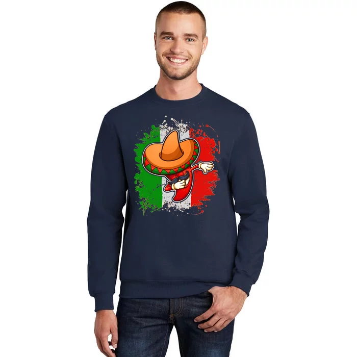 Dabbing Pepper Cinco de Mayo Tall Sweatshirt