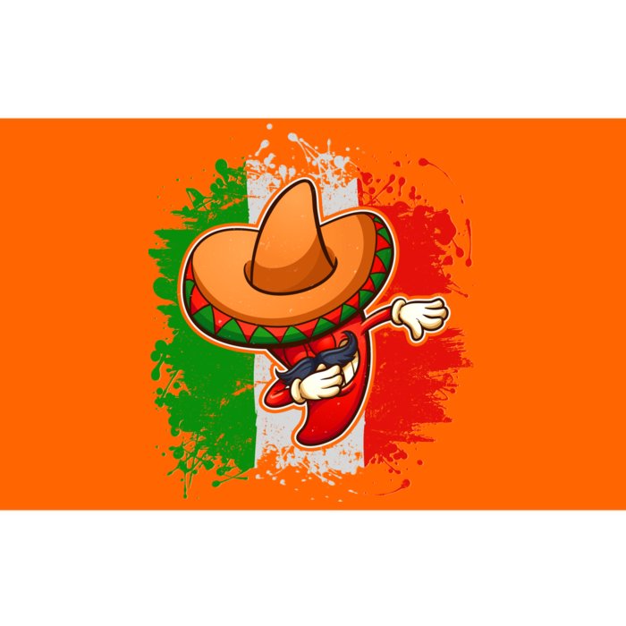 Dabbing Pepper Cinco de Mayo Bumper Sticker