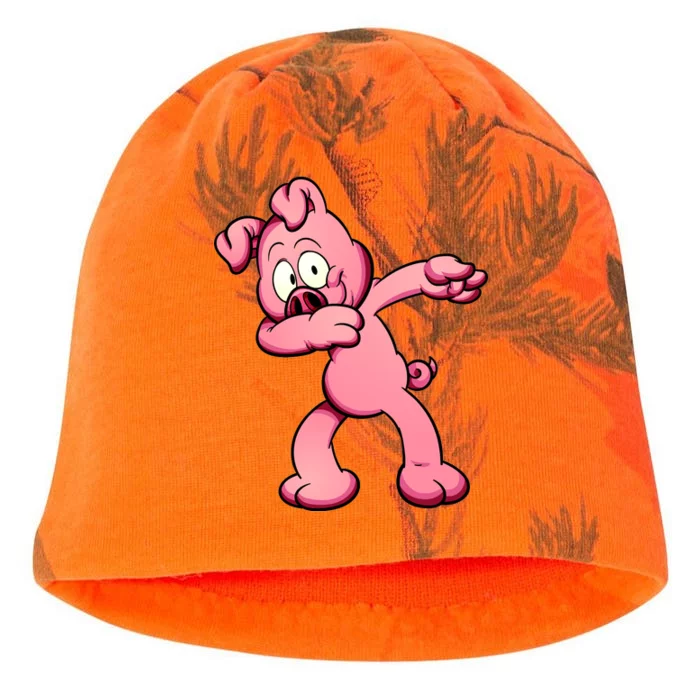 Dabbing Pig Kati - Camo Knit Beanie