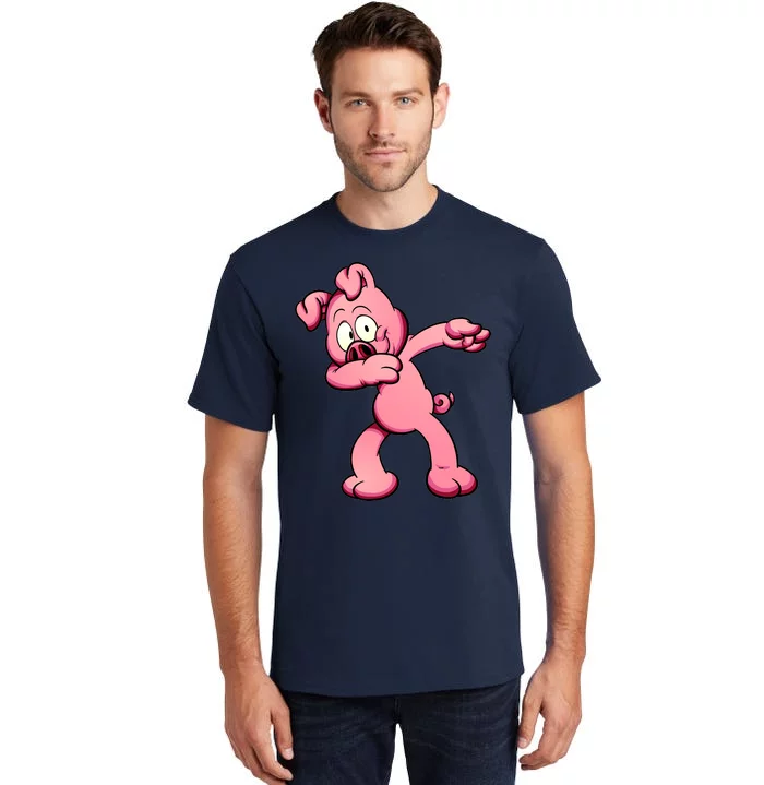 Dabbing Pig Tall T-Shirt