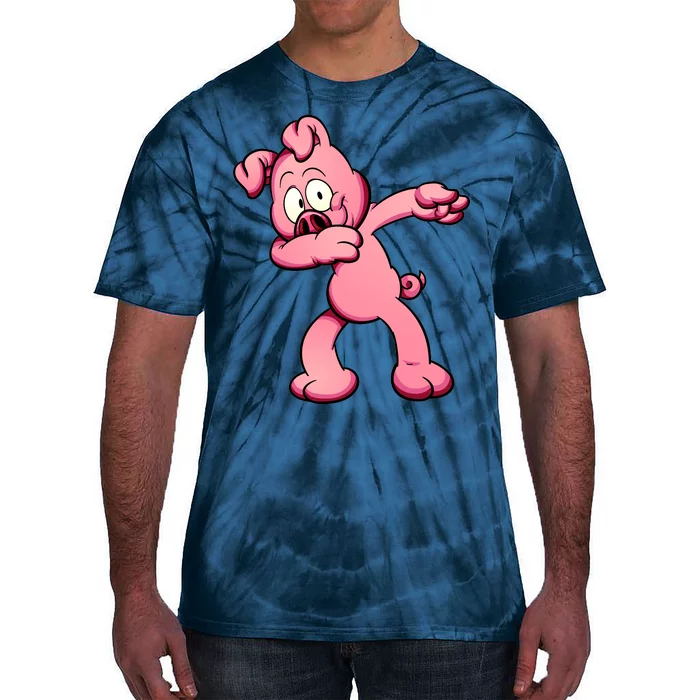 Dabbing Pig Tie-Dye T-Shirt