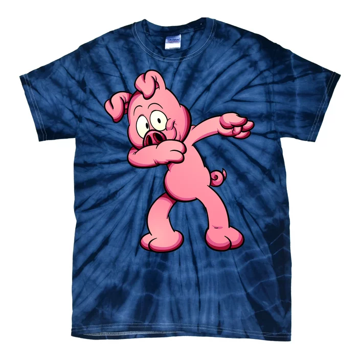 Dabbing Pig Tie-Dye T-Shirt