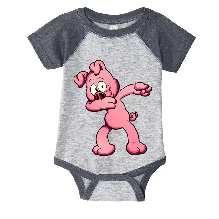 Dabbing Pig Infant Baby Jersey Bodysuit