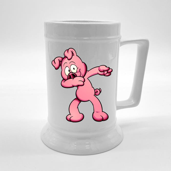 Dabbing Pig Front & Back Beer Stein