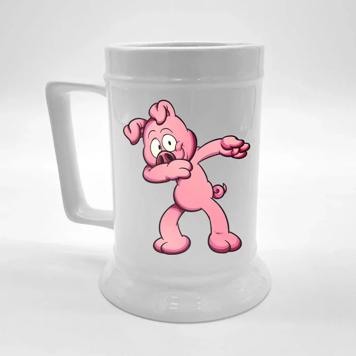 Dabbing Pig Front & Back Beer Stein