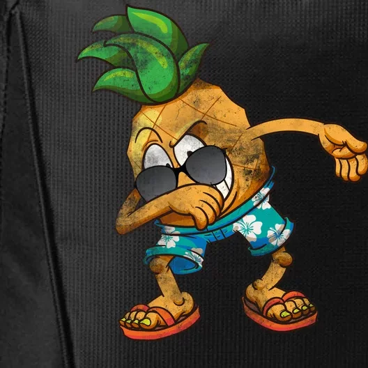 Dabbing Pineapple City Backpack