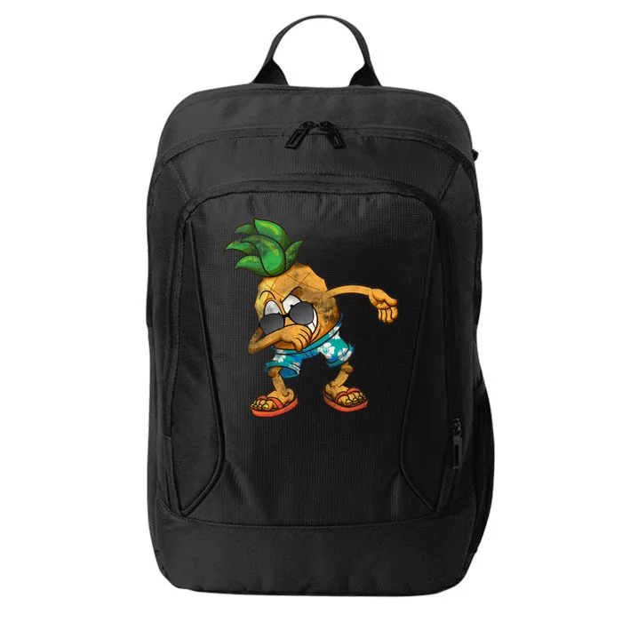 Dabbing Pineapple City Backpack