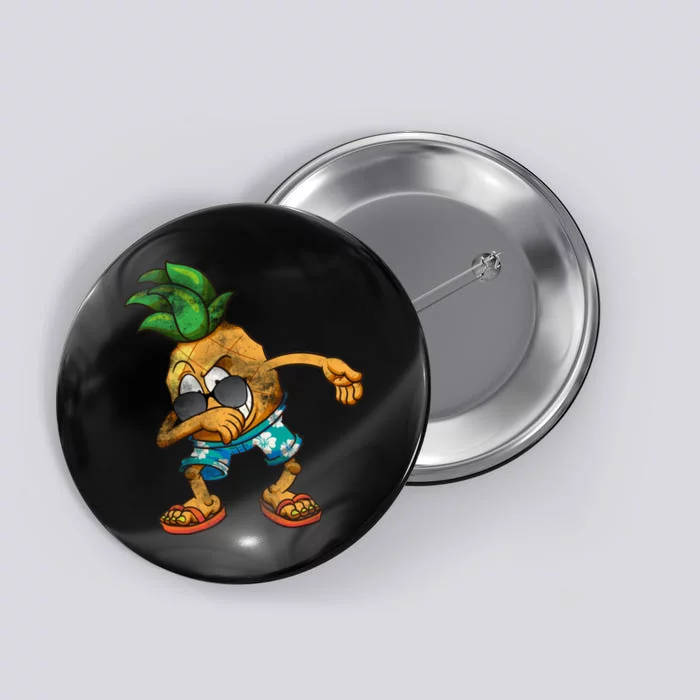 Dabbing Pineapple Button