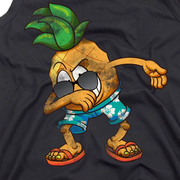 Dabbing Pineapple Tank Top