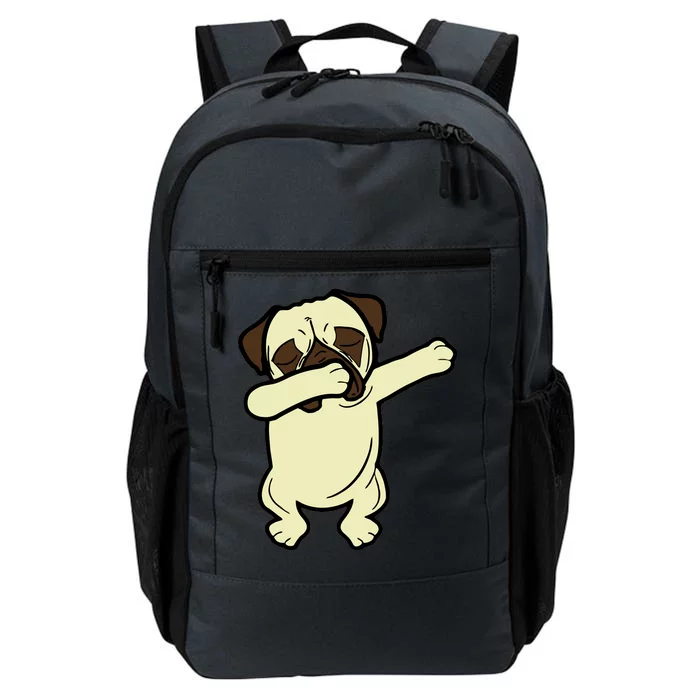 Dabbing Pug Doing the Dab Daily Commute Backpack