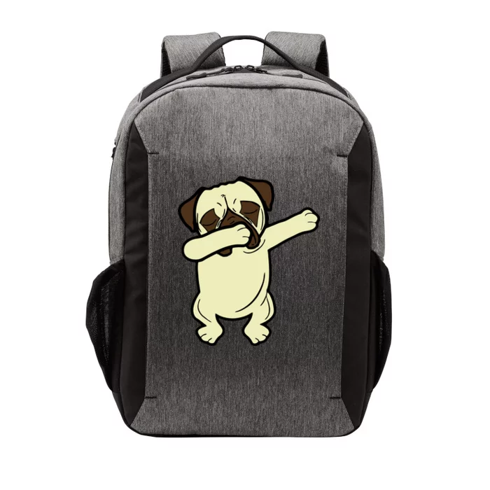 Dabbing Pug Doing the Dab Vector Backpack