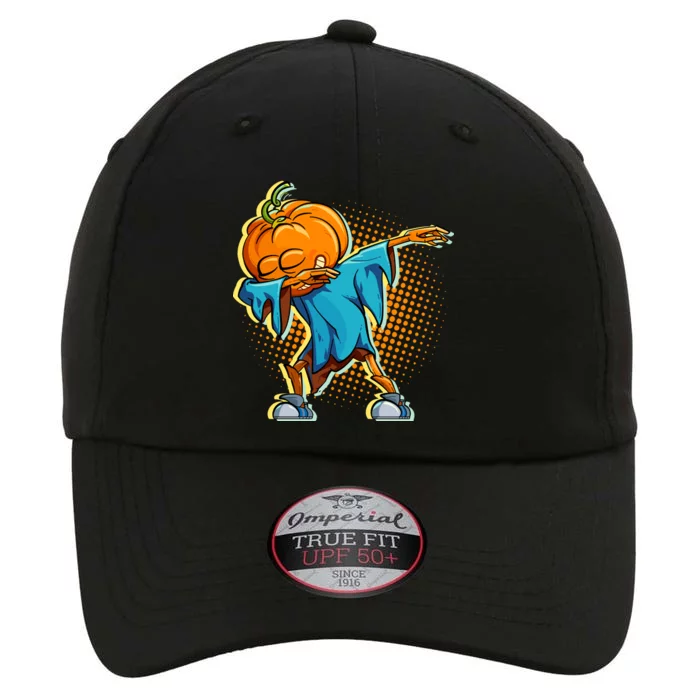 Dabbing Pumpkin Head Cool Funny Halloween The Original Performance Cap