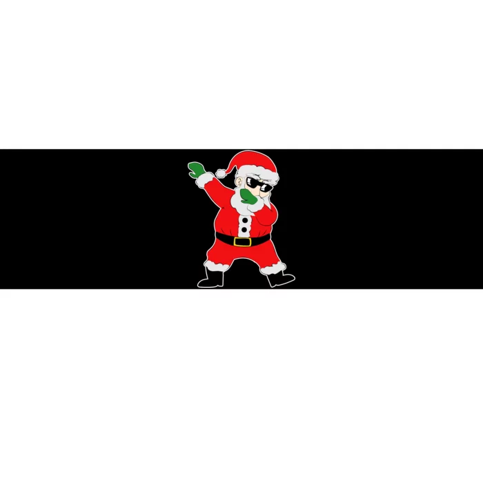 Dabbing Santa Bumper Sticker