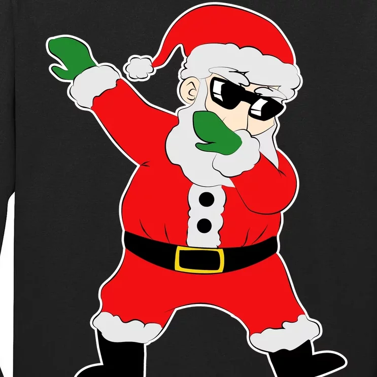 Dabbing Santa Tall Long Sleeve T-Shirt