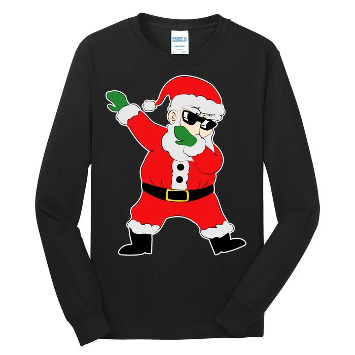 Dabbing Santa Tall Long Sleeve T-Shirt